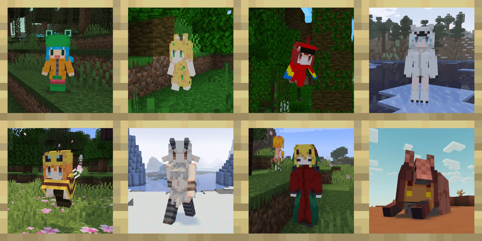 Изображение 4 ресурспака Cute Mob Models: Resource Pack