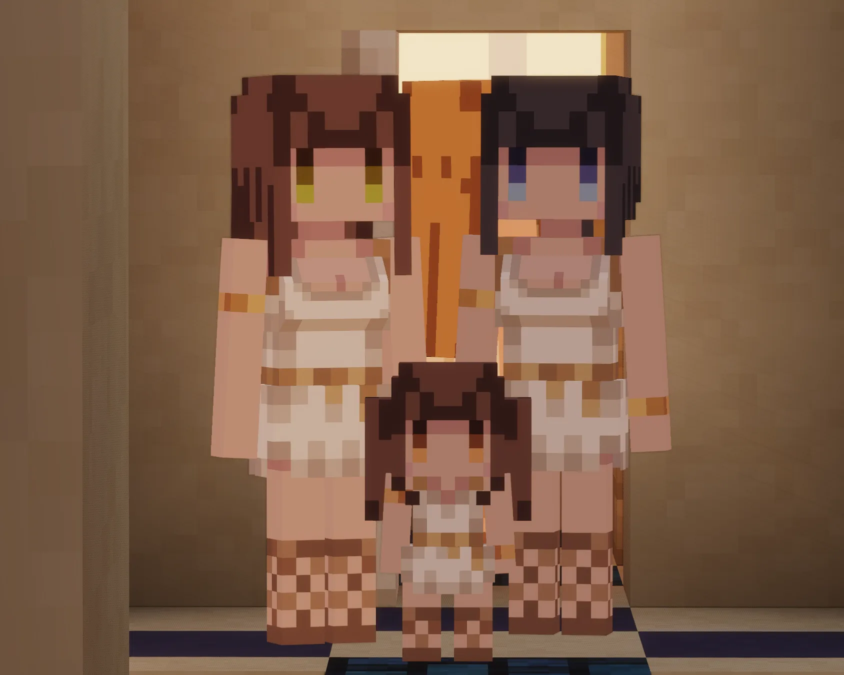 Изображение 2 ресурспака Melody's Cute Girl Villagers