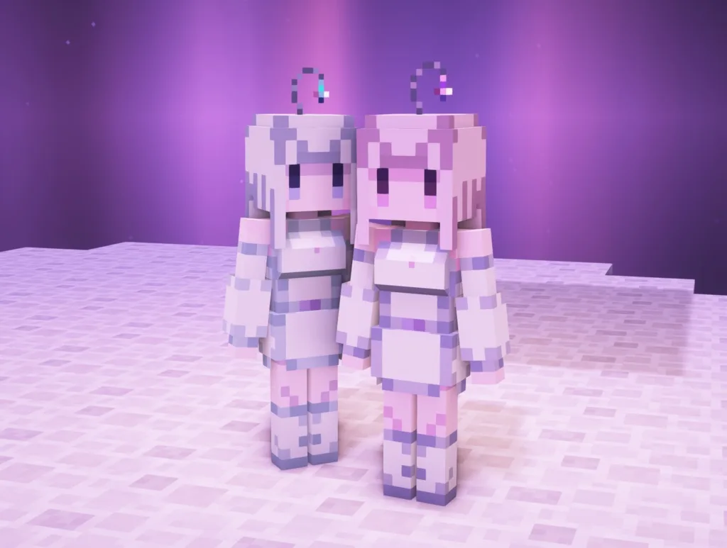 Изображение 4 ресурспака Melody's Cute Girl Villagers