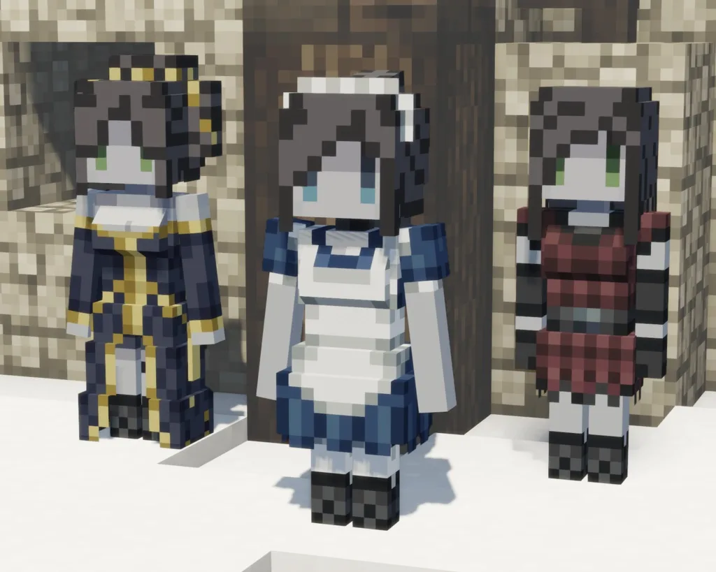 Изображение 6 ресурспака Melody's Cute Girl Villagers