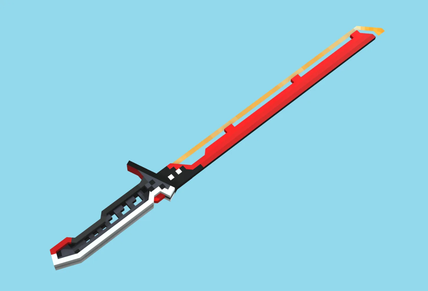 Изображение 2 ресурспака Cyberpack (Thermal katana)