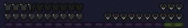 Изображение 2 ресурспака Dark HUD / Healtbars & Other