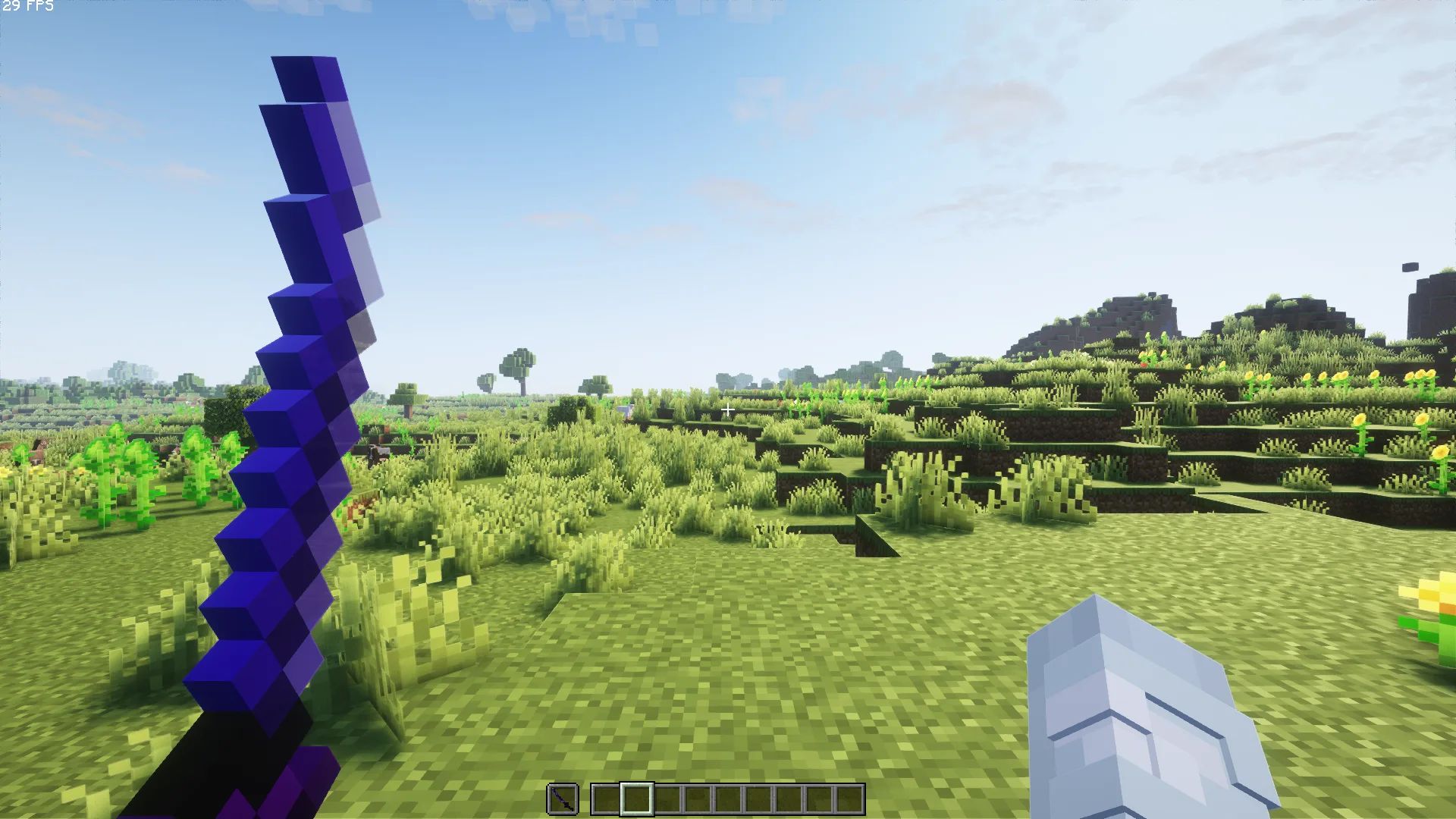 Изображение 5 ресурспака Minecraft Dungeons Dark Katana