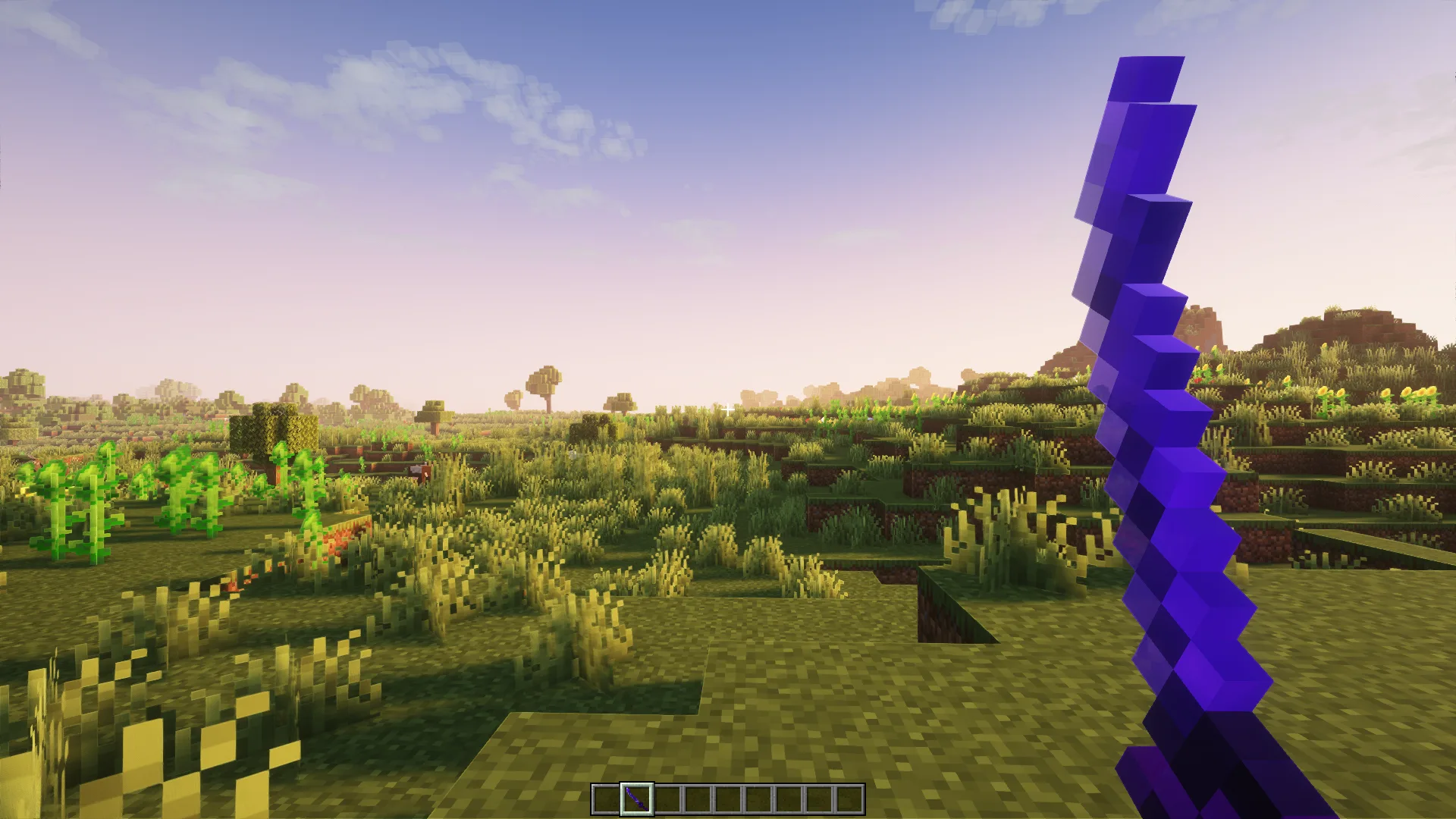 Изображение 6 ресурспака Minecraft Dungeons Dark Katana