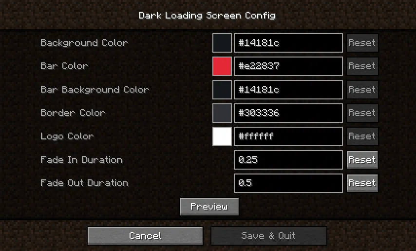 Изображение 3 мода Dark Loading Screen