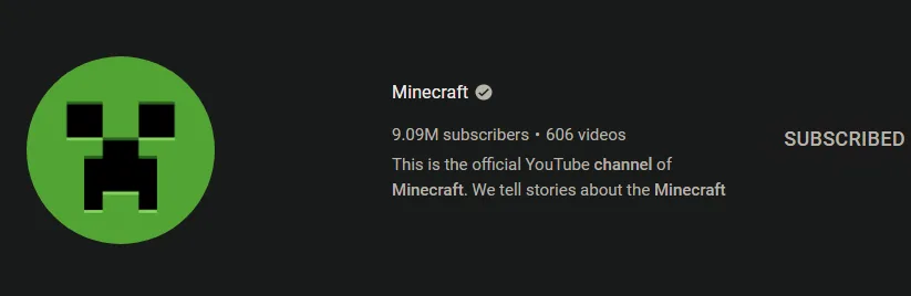Изображение 1 ресурспака Creeper Loading Screen - YouTube Edition