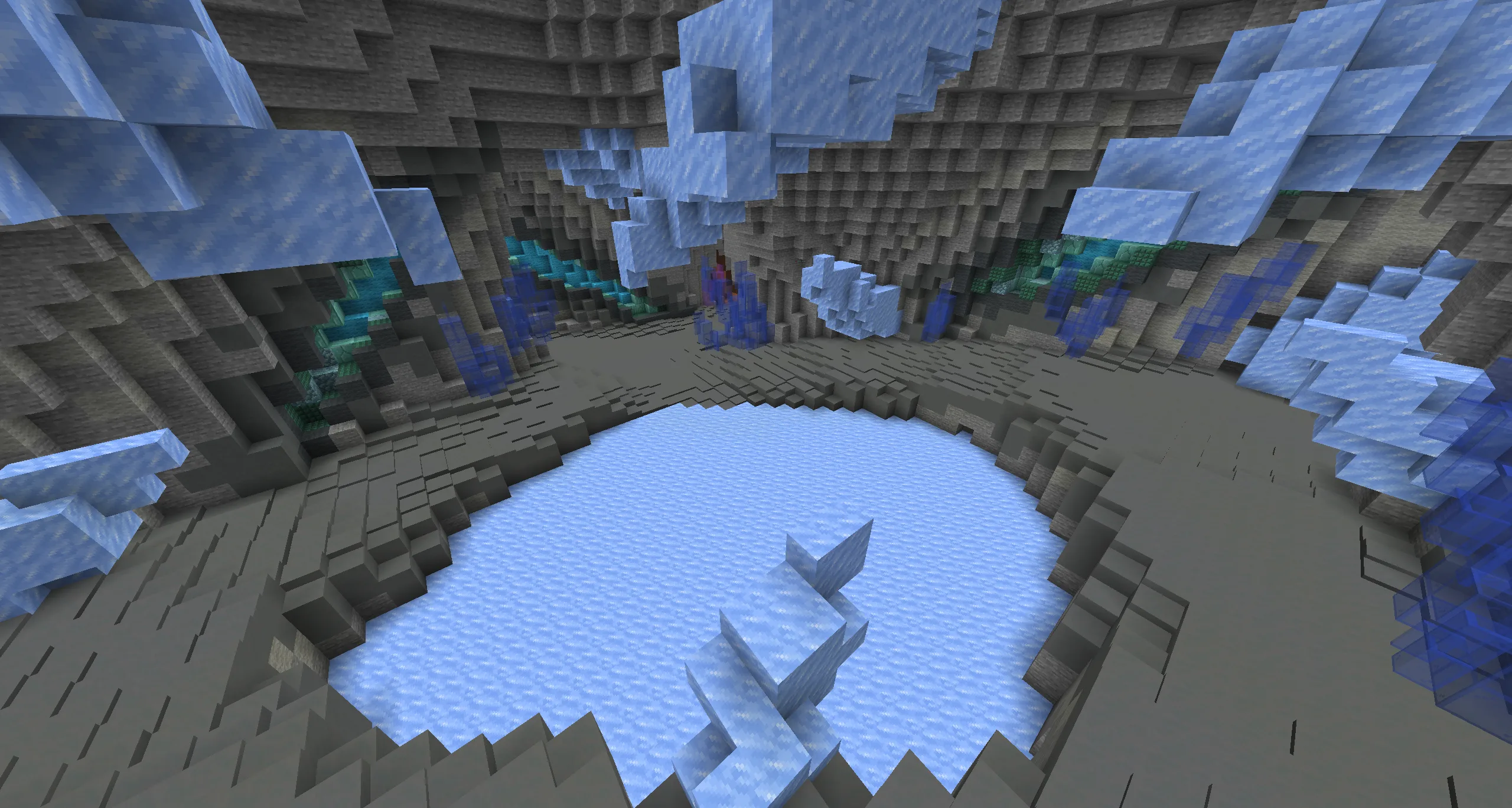 Изображение 5 ресурспака SkyBlock Dark mode