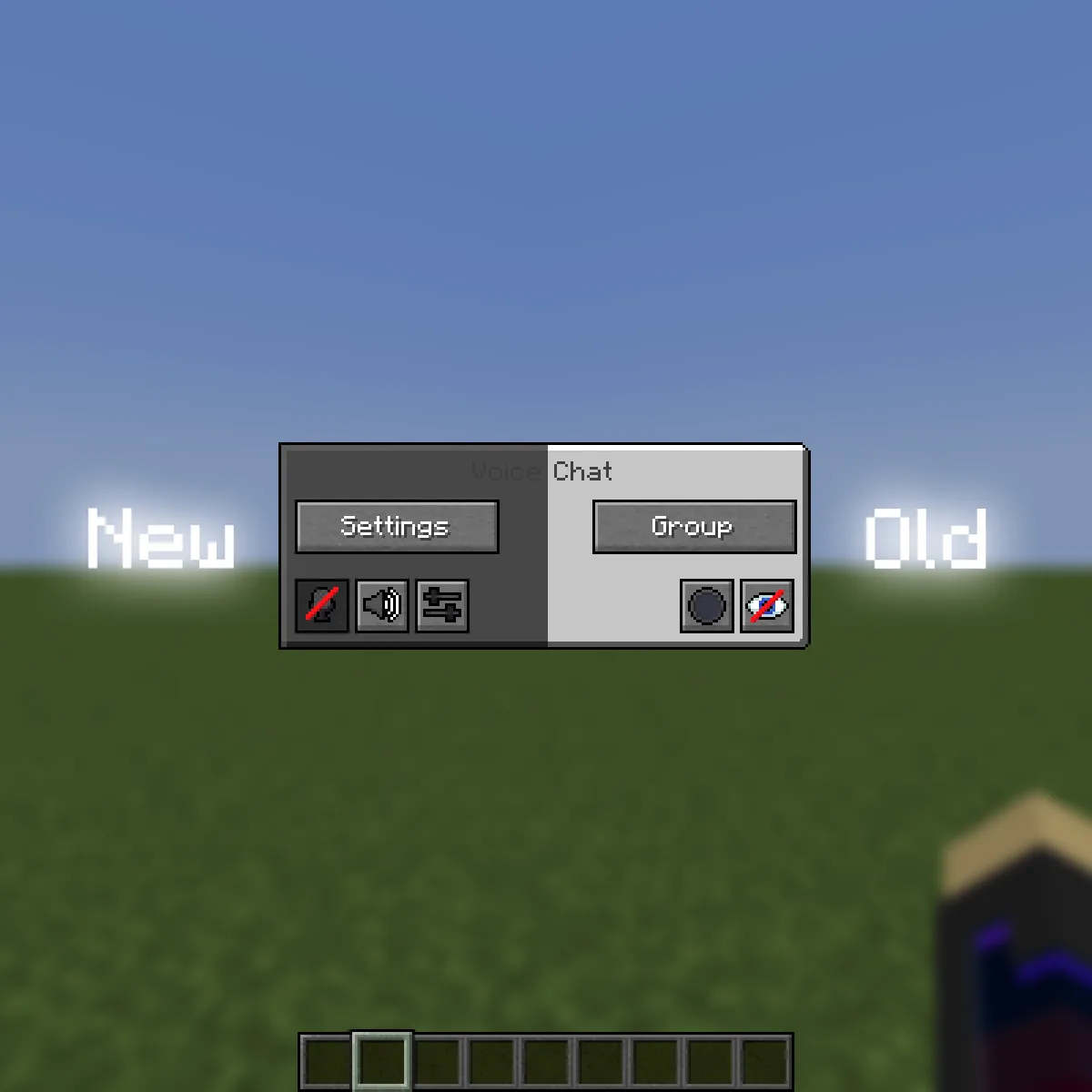 Dark Mode Voice Chat