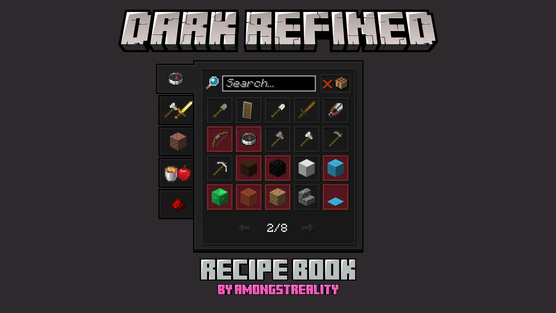 Изображение 3 ресурспака Dark Refined