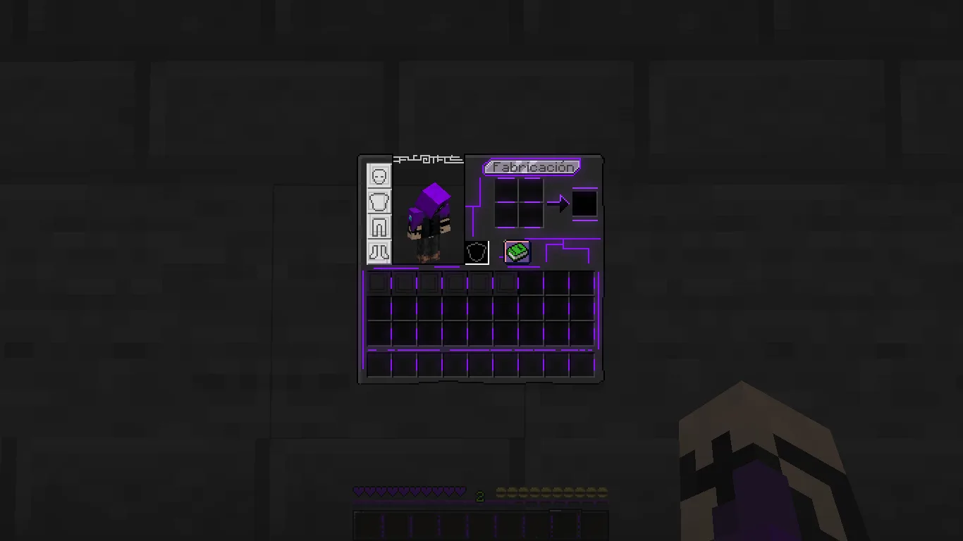 Изображение 3 ресурспака DarkerNeon purple