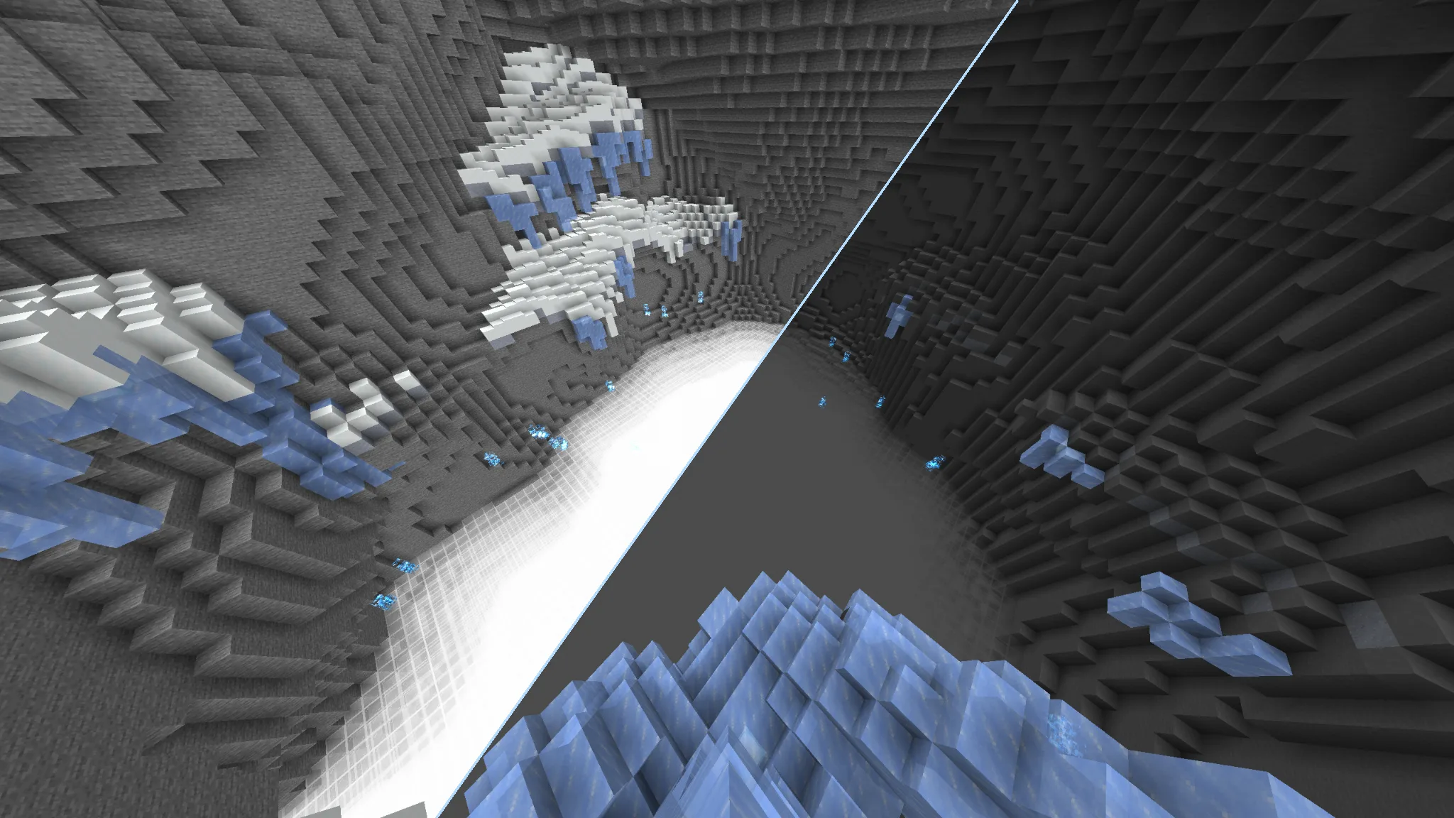 Изображение 2 ресурспака Dark Mode Skyblock