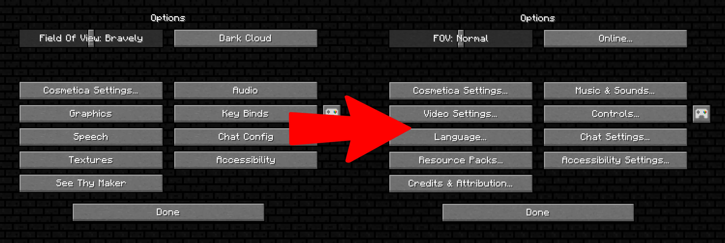 DarkRPG Reverse Dark Language