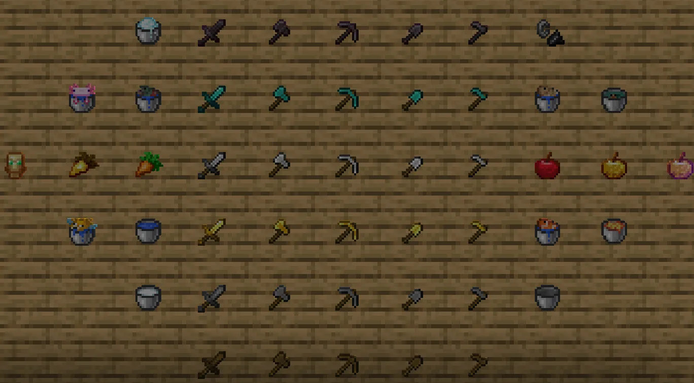 Default Short Tools