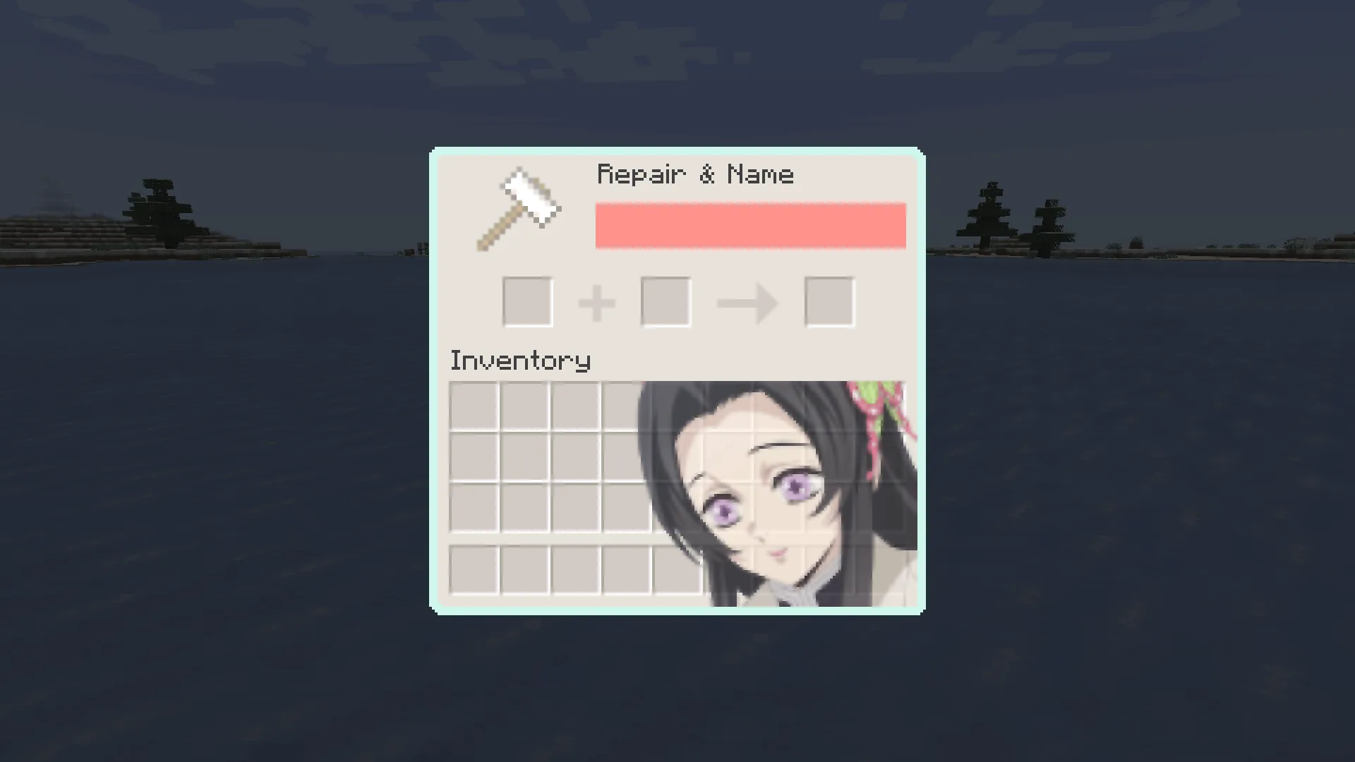 Изображение 2 ресурспака Demon Slayer GUI Pack
