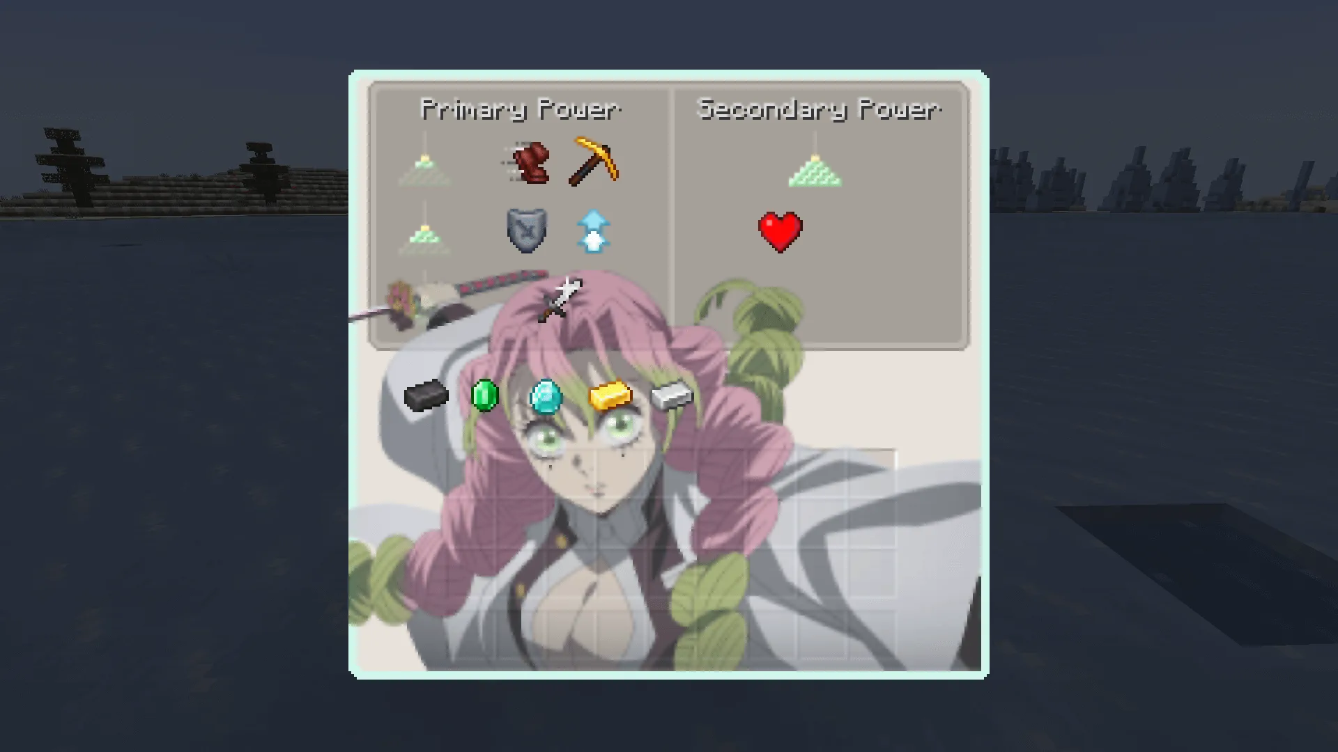 Изображение 3 ресурспака Demon Slayer GUI Pack