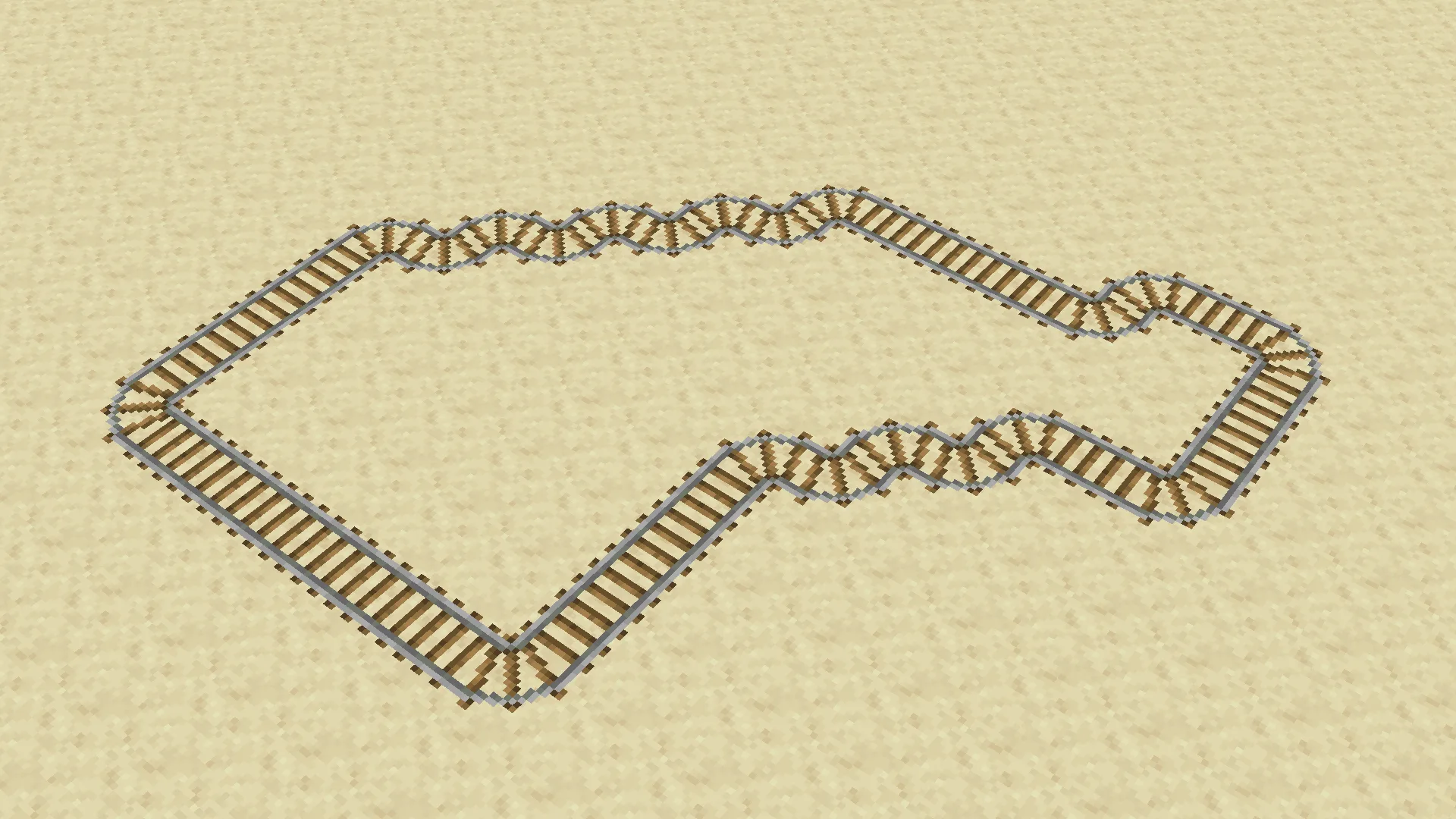 Изображение 2 ресурспака Diagonal Rails