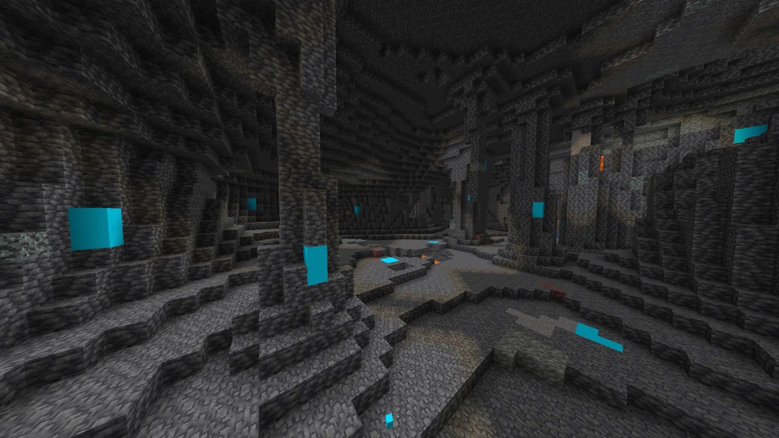 Diamond Ores Full Blue