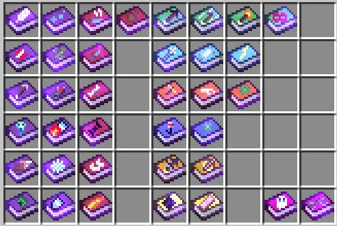 Mars's Enchanted Book Textures