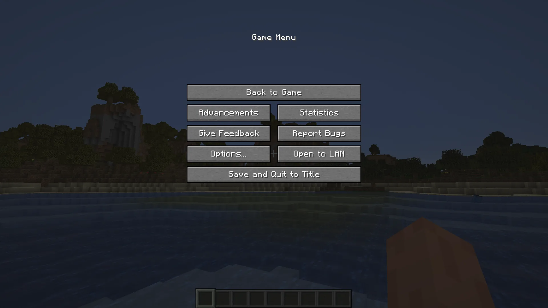 Изображение 3 ресурспака Classic Dirt Menu Background