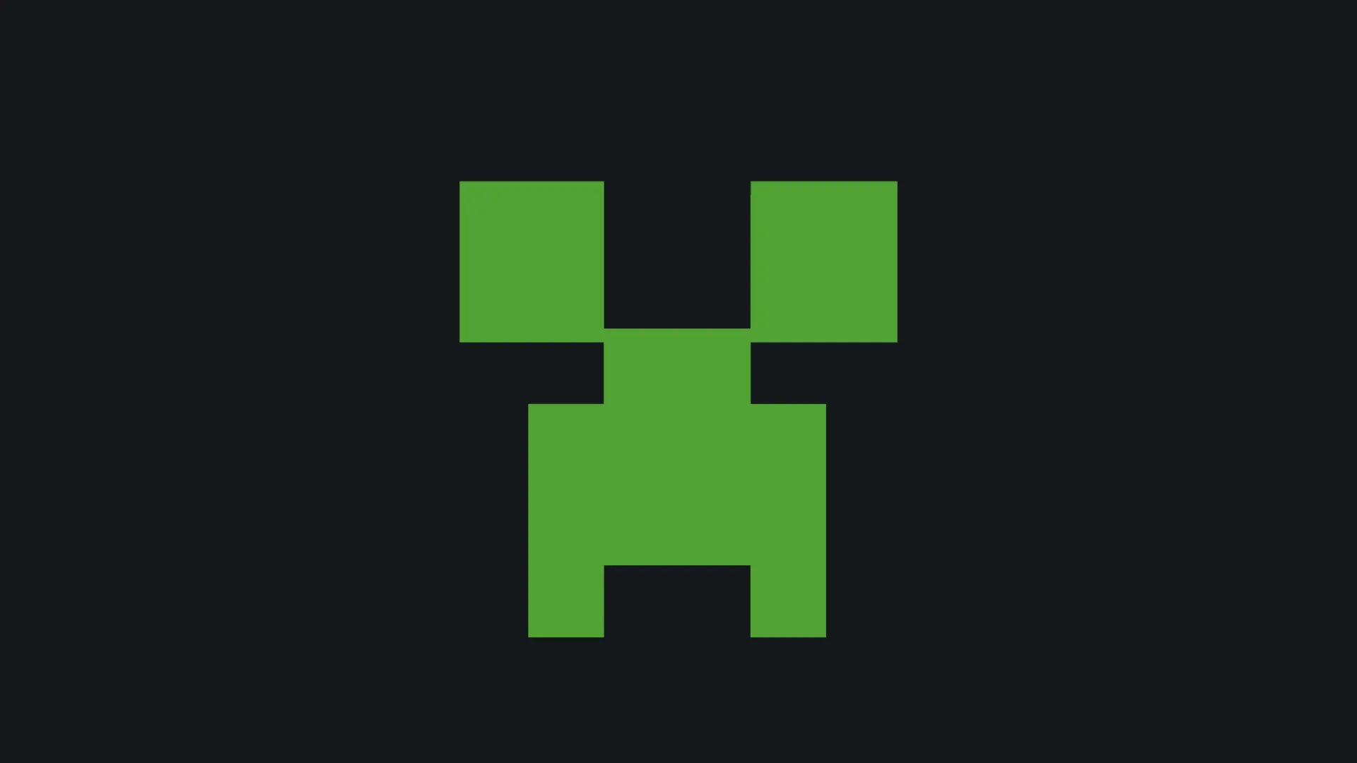 Dark Loading Screen - Creeper Edition