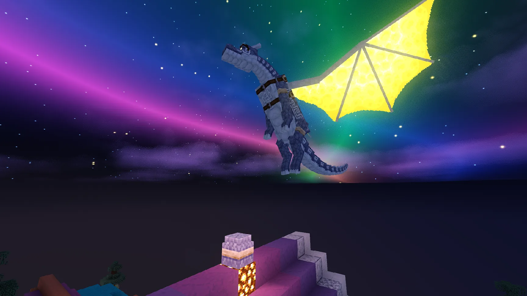 Изображение 3 ресурспака Mandala's Dragon Mount Refreshed