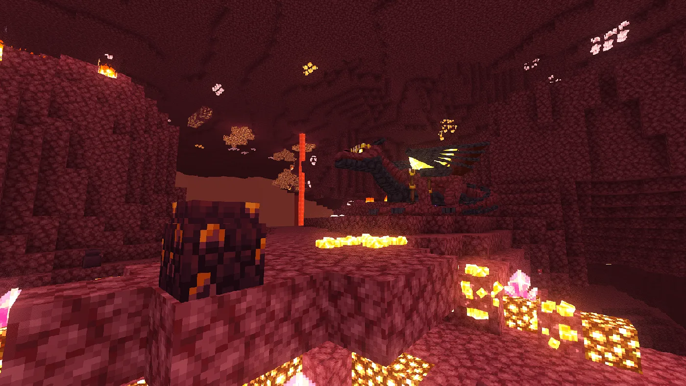 Изображение 4 ресурспака Mandala's Dragon Mount Refreshed