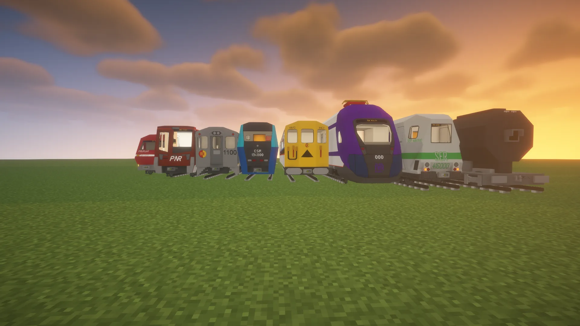 [MTR4] The PäRail Trains Addon