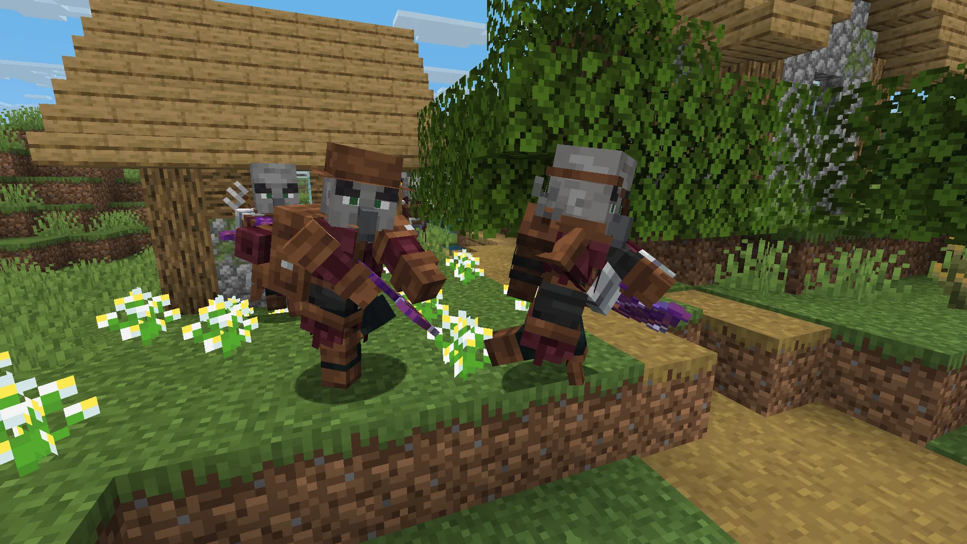 Изображение 1 ресурспака Drodi's Illagers x Fresh Animation