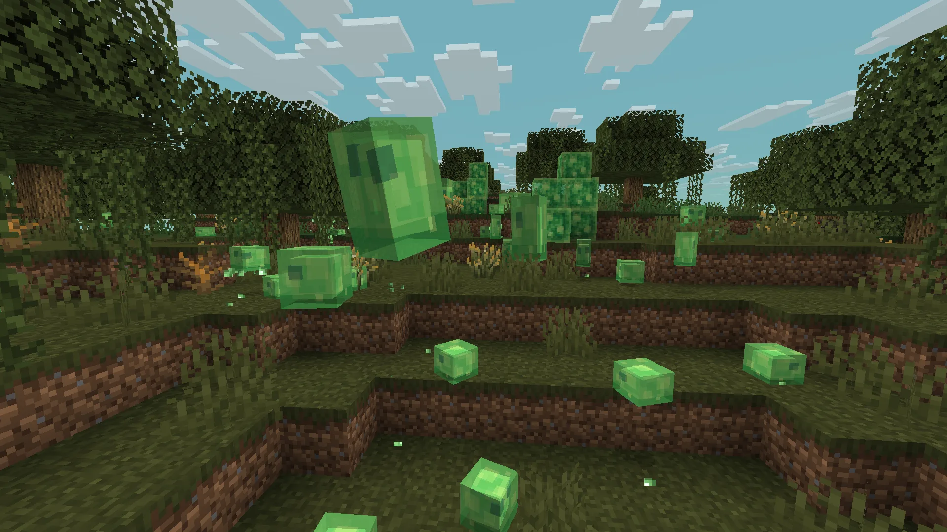 Изображение 1 ресурспака Drodi's Slimes x Fresh Animations