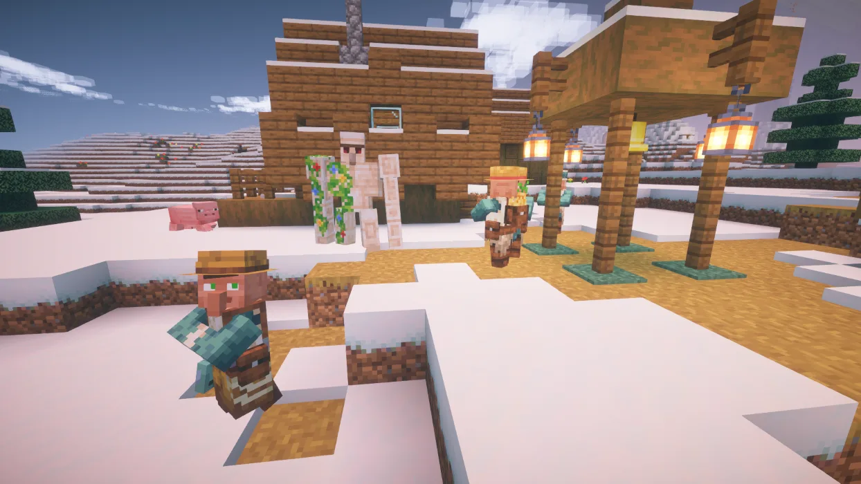 Изображение 4 ресурспака Drodi's Villagers x Fresh Animations