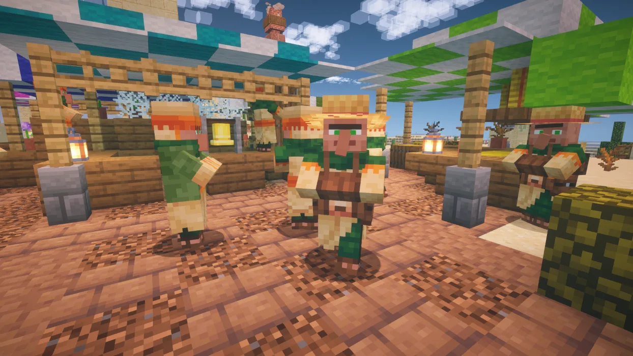 Изображение 6 ресурспака Drodi's Villagers x Fresh Animations