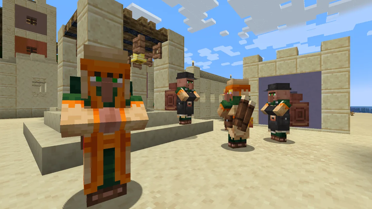 Изображение 4 ресурспака Drodi's Villagers