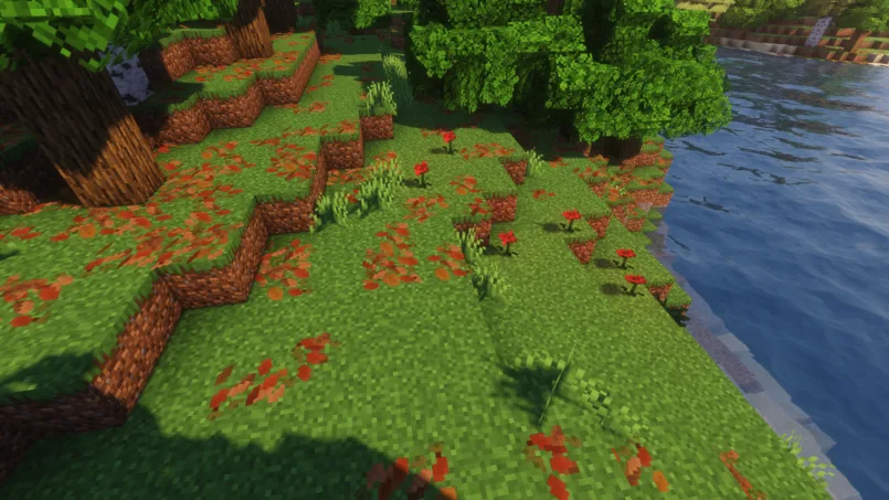 Изображение 3 ресурспака dronkos enhanced leaf litter