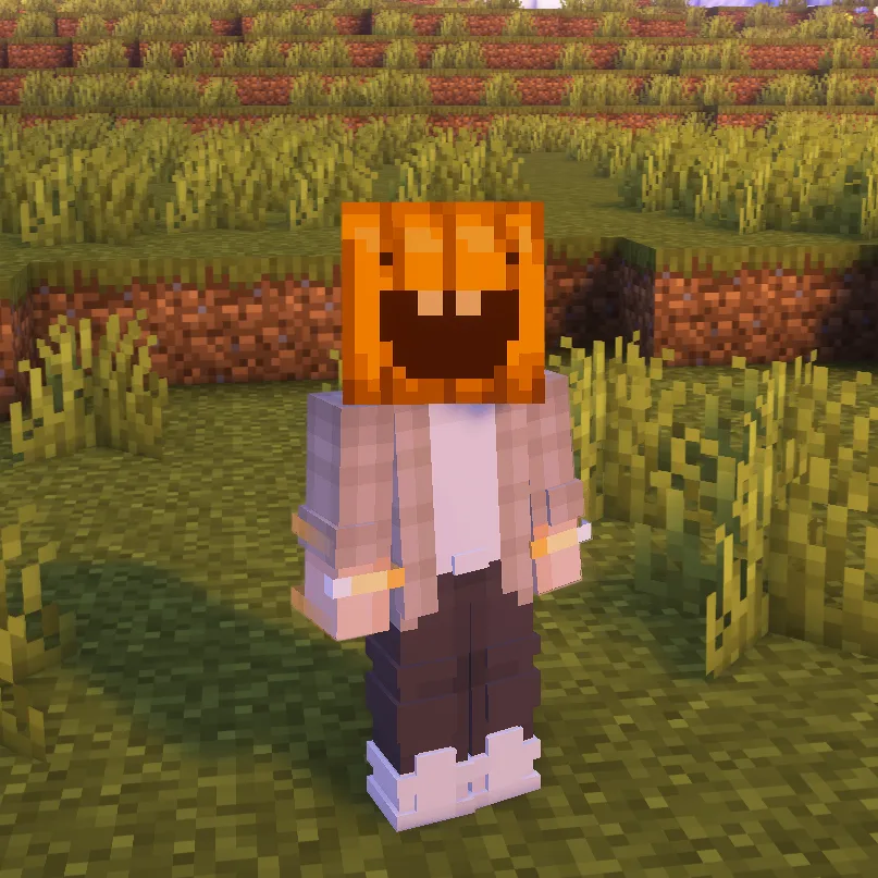 Изображение 5 ресурспака Dumb ahh pumpkin