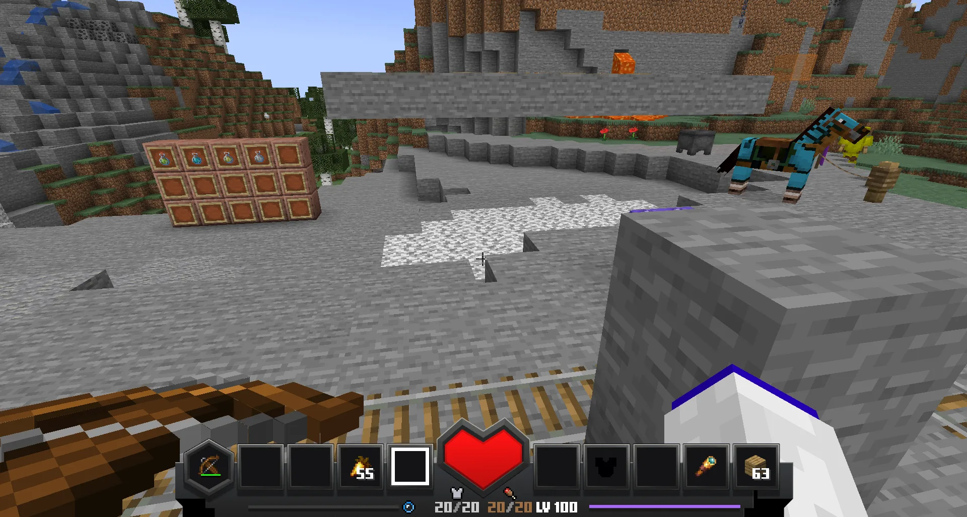 Изображение 2 ресурспака Dungeons Hotbar