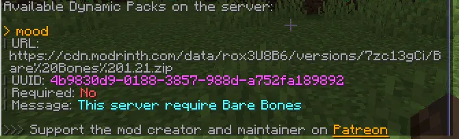 Dynamic Pack Languages