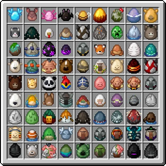 EGG textures from version 1.21.5