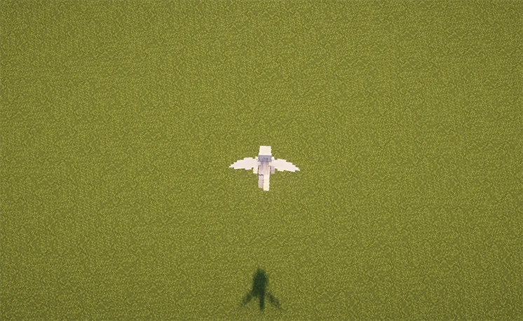 Изображение 1 ресурспака Elytra Fairy Wings