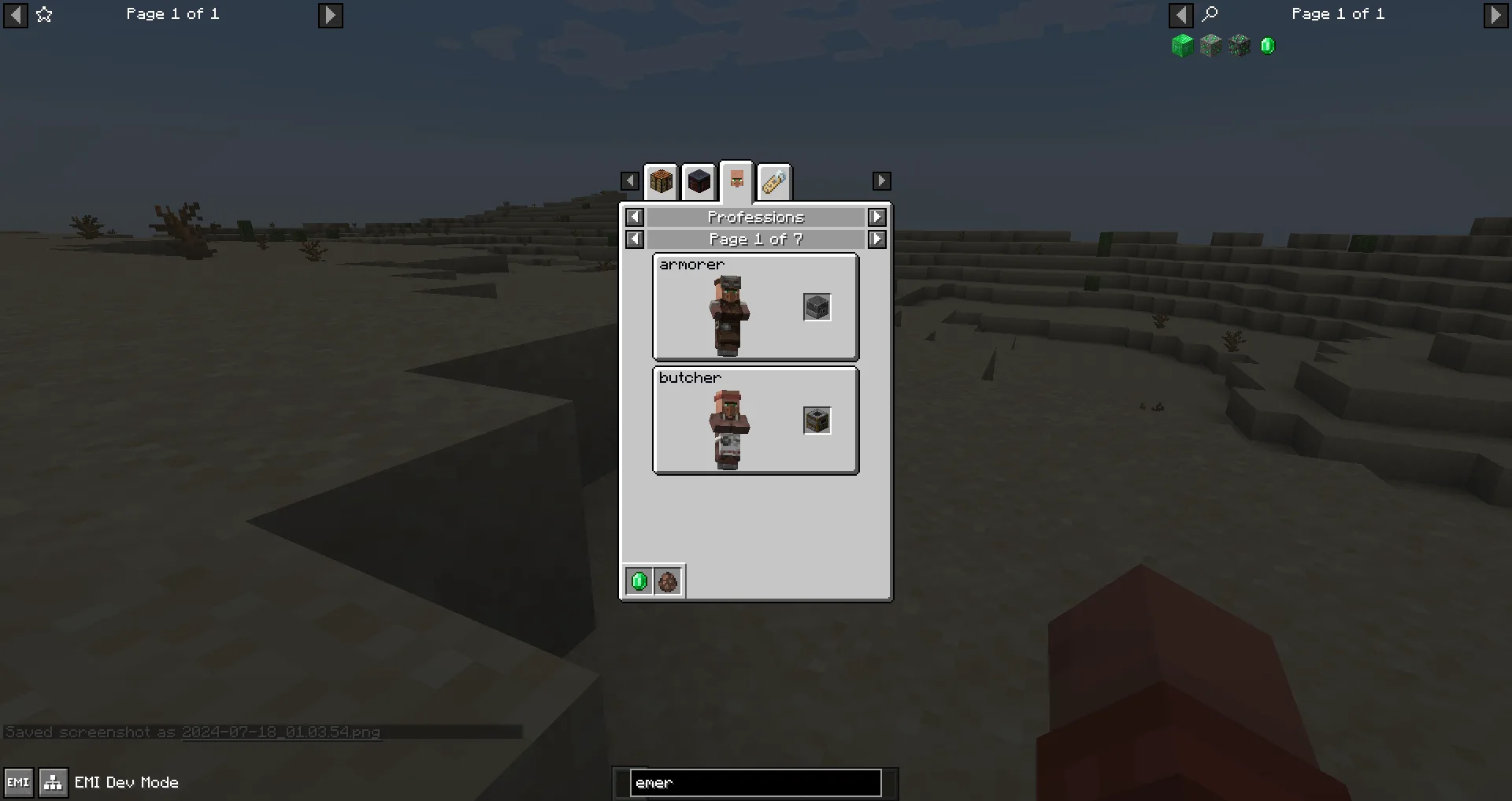 EMI professions (EMIP)