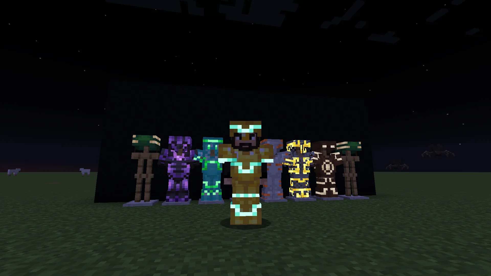 Изображение 3 ресурспака Emissive Trim Armors