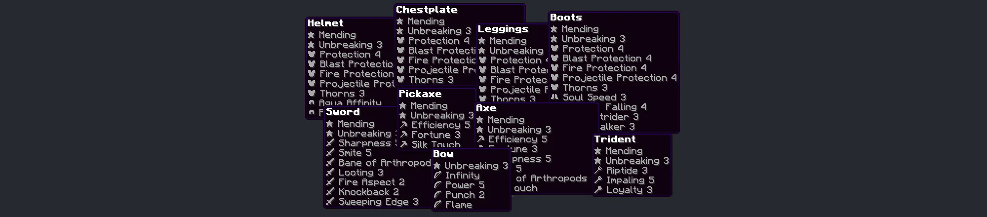 Enchant Icons Colorless