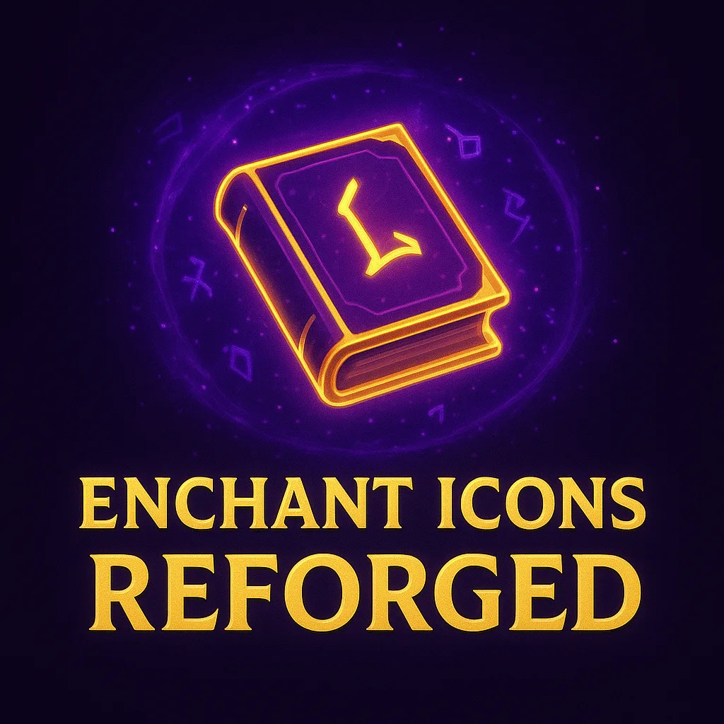 Изображение 2 ресурспака Enchant Icons Reforged