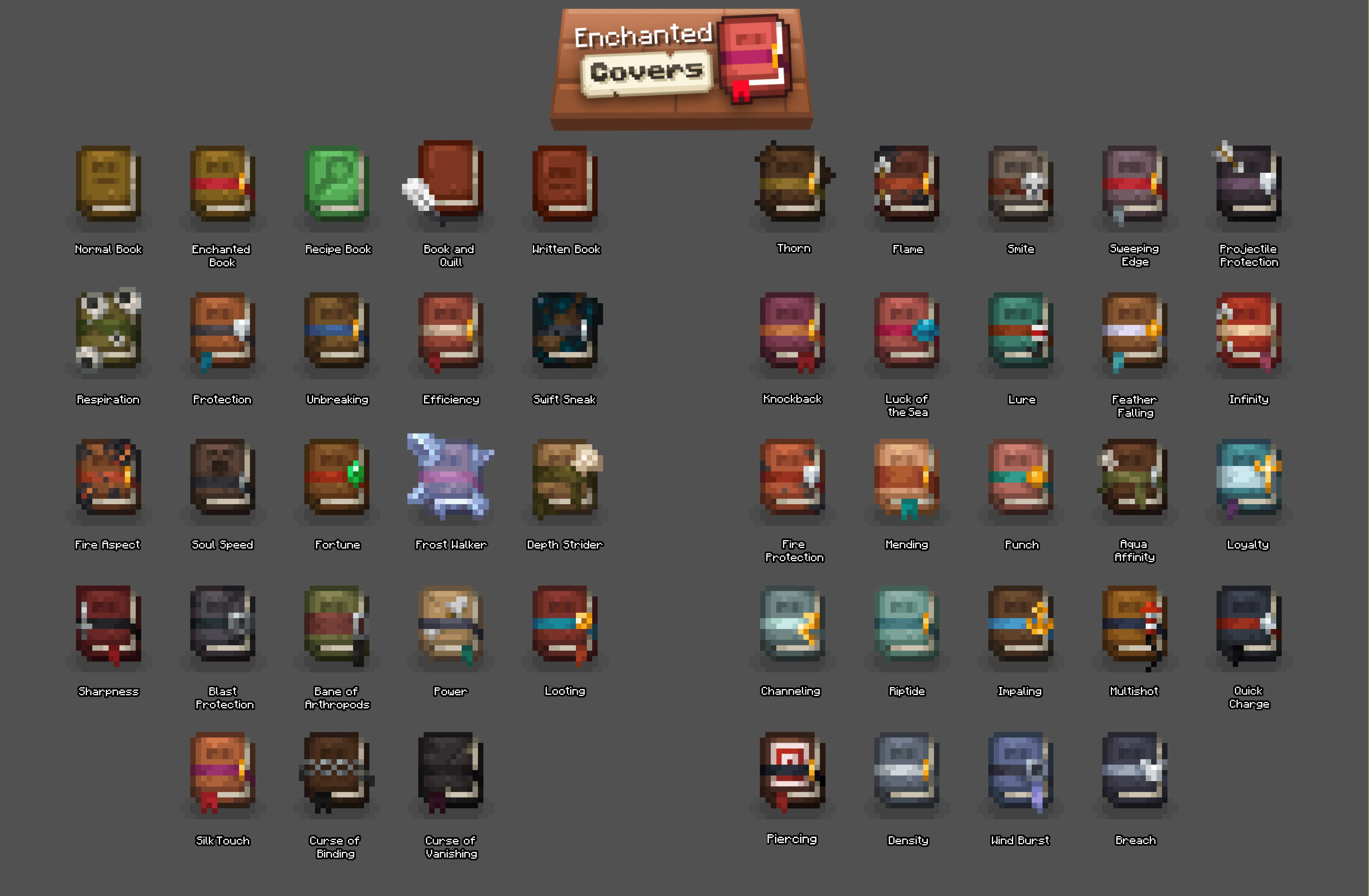 Изображение 2 ресурспака Enchanted Covers