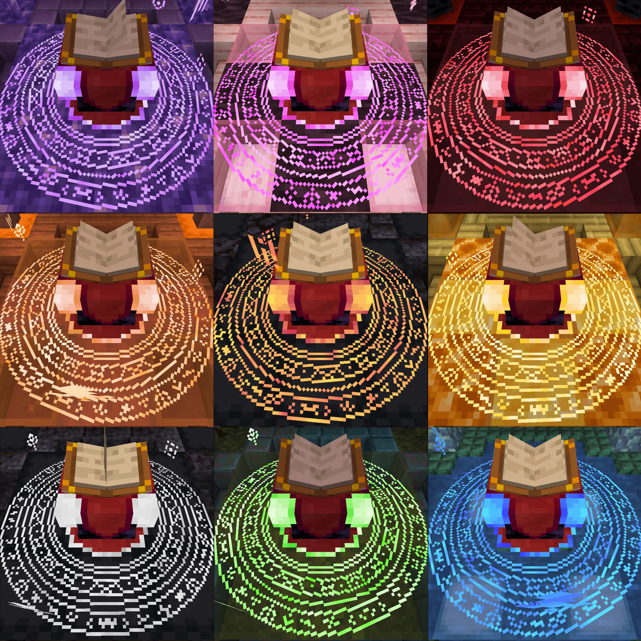 Изображение 2 ресурспака Enchanting Table Magic Circle