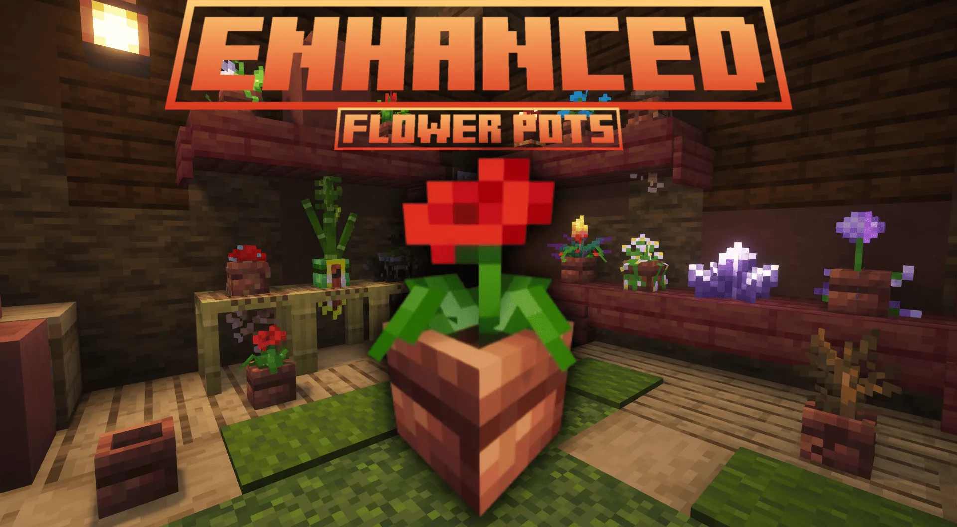 Изображение 2 ресурспака Enhanced Flower Pots