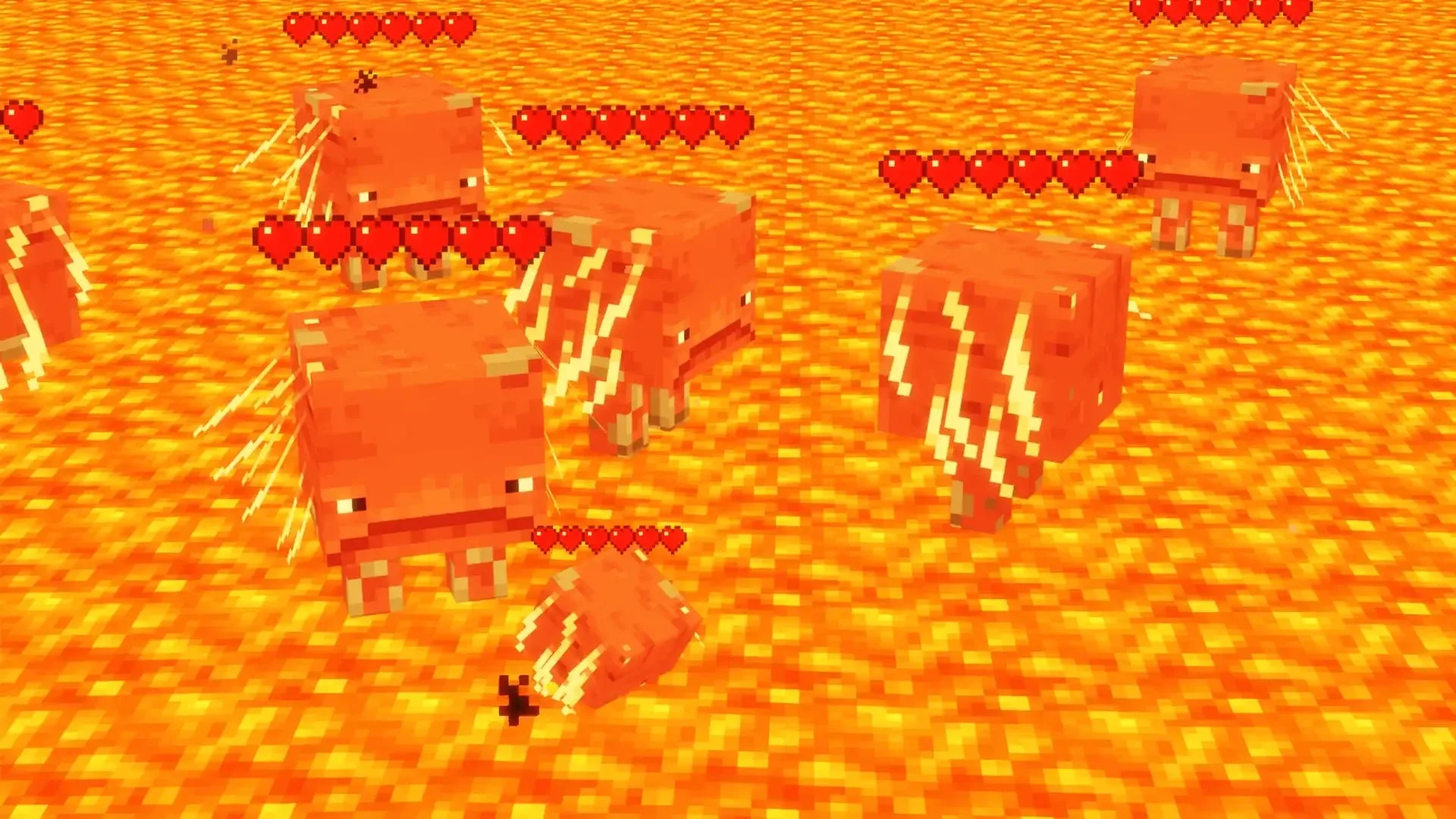 Изображение 3 ресурспака Entity Healthbars: Hearts