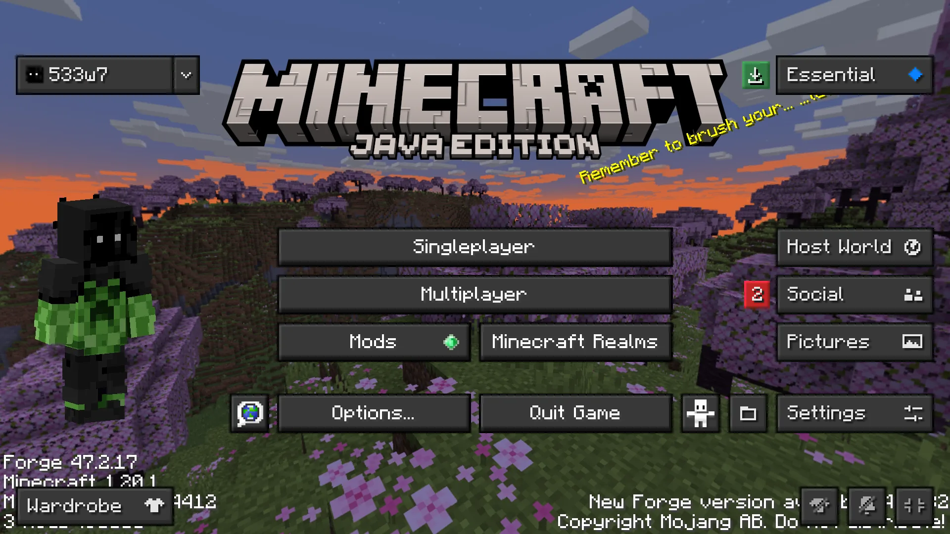 Изображение 2 ресурспака Essential mod GUI