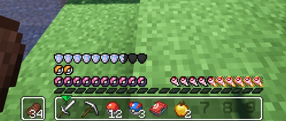 Изображение 3 ресурспака Etsan's Cobblemon Dreams Hotbar