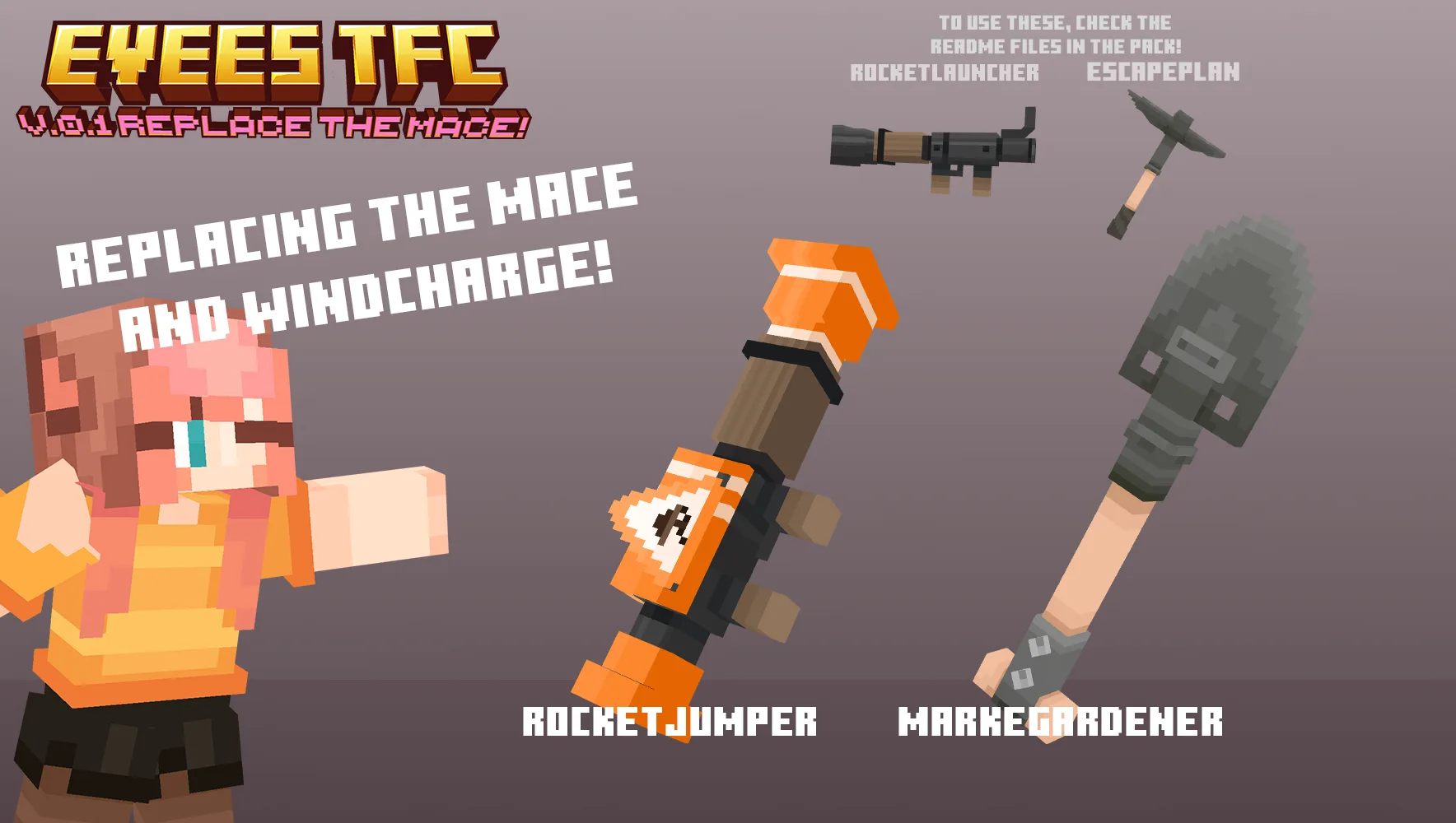 Изображение 2 ресурспака Evees Teamfortress Craft v.0.1