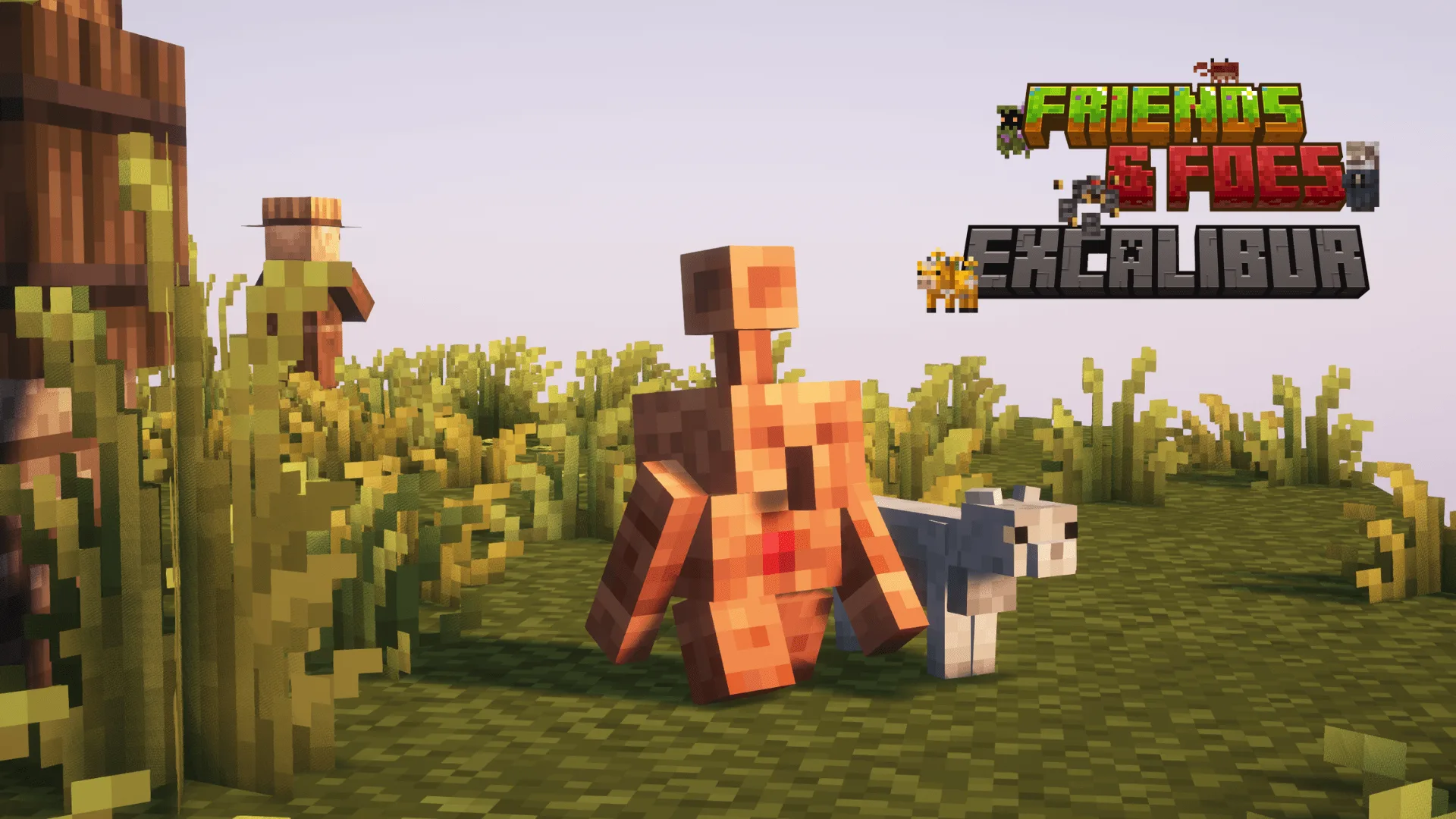 Изображение 1 ресурспака Excalibur | Friends and Foes Support